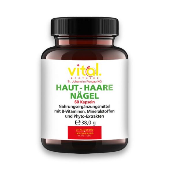 Nahrungsergänzungsmittel mit B-Vitaminen, Mineralstoffen und Phyto Extrakten