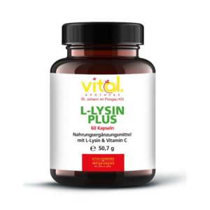 Nahrungsergänzungsmittel mit L-Lysin und Vitamin C
