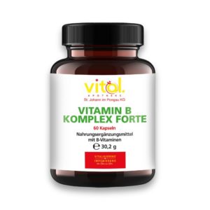 Nahrungsergänzungsmittel mit B-Vitaminen