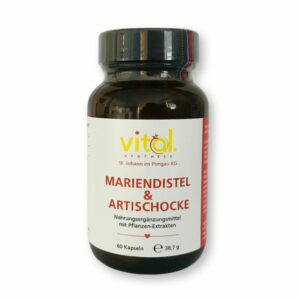 Mariendistel und Artischocke Kapseln
