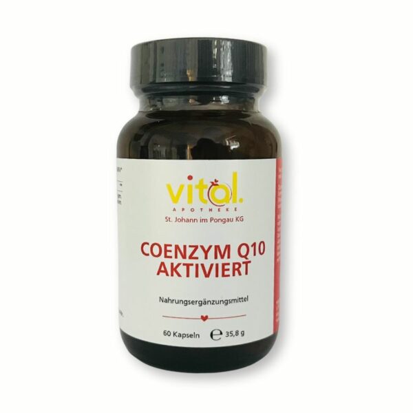 Coenzym Q10 Aktiviert Kapseln